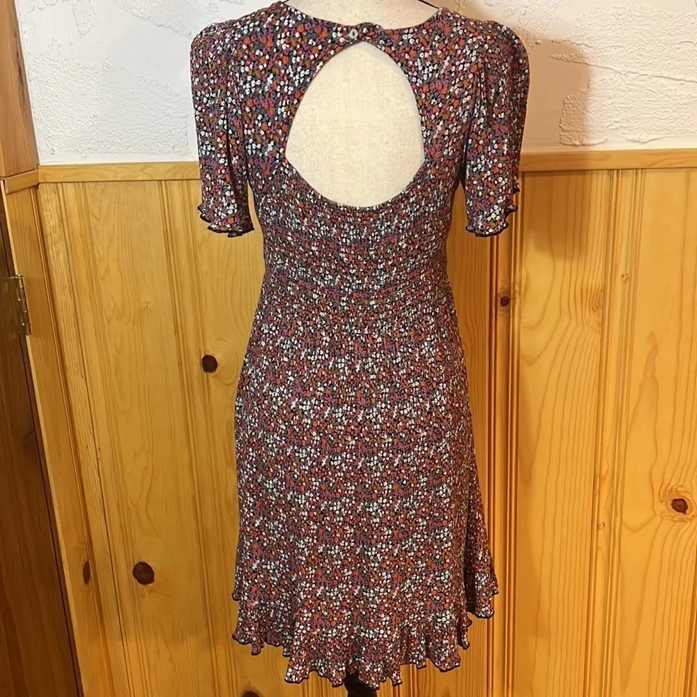 Patrons Of Peace Floral Print Dress Sz- S - Picture 5 of 9